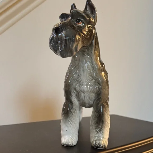 Vintage Shafford Japan Schnauzer Figurine Model #160 - Picture 3 of 12